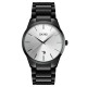 Чоловічий класичний годинник Skmei 9140BKSI Black-Silver з металевим браслетом та відображенням дати