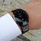 Мужские часы Skmei 9140BK All Black классические с металлическим браслетом и датой