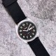Чоловічий годинник Skmei 9112BK Silver-Black з нейлоновим ремінцем та календарем