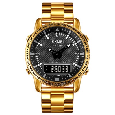 Skmei 1898GDBK Gold-Black STOPPED