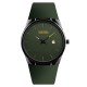 Наручний годинник Skmei 1509AG Army Green – класичний кварцовий годинник у зеленому кольорі