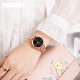 Жіночий годинник Skmei 1528RG Rose Gold з металевим браслетом та мінеральним склом