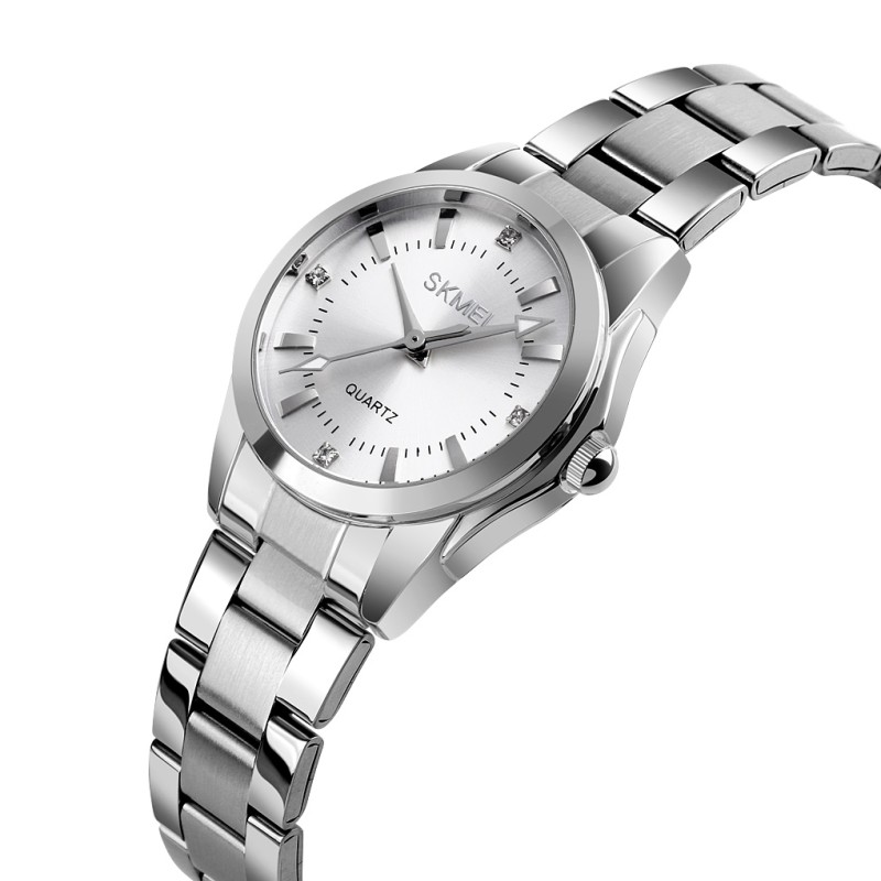 Жіночий годинник Skmei 1620SISI Silver-Silver у класичному стилі зі сріблястим циферблатом