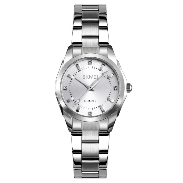 Жіночий годинник Skmei 1620SISI Silver-Silver у класичному стилі зі сріблястим циферблатом
