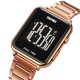 Чоловічий електронний годинник Skmei 1852RG Rose Gold у кольорі Рожеве золото з підсвічуванням