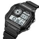 Годинник Skmei 1998BK Black — спортивний електронний годинник з підсвічуванням та захистом 5 ATM