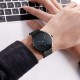 Мужские классические часы Skmei 9185BU Blue STOPPED с металлическим браслетом