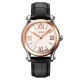 Жіночий годинник Skmei 9265BKSI Black-Silver з мінеральним склом та шкіряним ремінцем