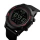 Чоловічий спортивний годинник Skmei 1321RD Red Bluetooth з електронним циферблатом та підсвічуванням
