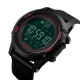 Чоловічий спортивний годинник Skmei 1321RD Red Bluetooth з електронним циферблатом та підсвічуванням