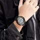 Мужские спортивные часы Skmei 1632GDWT Gold-White с электронным циферблатом и подсветкой