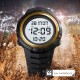 Мужские спортивные часы Skmei 1632GDWT Gold-White с электронным циферблатом и подсветкой