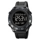 Мужские спортивные часы Skmei 1872BKBK Black-Black с электронным циферблатом и водозащитой 5 ATM