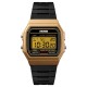 Женские спортивные часы Skmei 1412GD Gold с электронным циферблатом и водозащитой 5 ATM