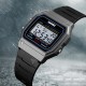 Женские спортивные часы Skmei 1412SI Silver с электронным циферблатом и подсветкой