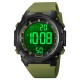Мужские тактические часы Skmei 1845AG Army Green с электронным циферблатом и подсветкой