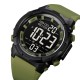 Мужские тактические часы Skmei 1845AG Army Green с электронным циферблатом и подсветкой