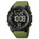 Мужские тактические часы Skmei 1845AG Army Green с электронным циферблатом и подсветкой