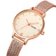Жіночий годинник Skmei 1874RG Rose Gold у кольорі рожеве золото з білим циферблатом