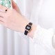 Жіночий годинник Skmei 1901MHGDBK Gold-Black Mesh з електронним циферблатом та металевим браслетом
