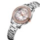 Жіночий класичний годинник Skmei 1534RGSI Rose Gold-Silver зі сріблястим браслетом та мінеральним склом