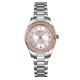 Жіночий класичний годинник Skmei 1534RGSI Rose Gold-Silver зі сріблястим браслетом та мінеральним склом