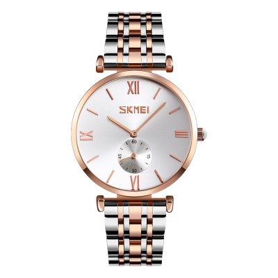 Skmei 9198TRGSI-B Rose Gold-Silver/Silver MenMen