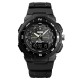 Чоловічий годинник Skmei 1454BKBK Black-Black тактичний спортивний з водозахистом 5 ATM та будильником