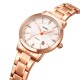 Жіночий класичний годинник Skmei 1819RGSI Rose Gold-Silver з мінеральним склом та сталевим браслетом