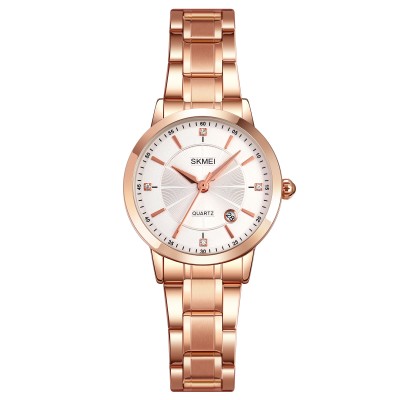 Skmei 1819RGSI Rose Gold-Silver STOPPED