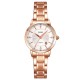 Жіночий класичний годинник Skmei 1819RGSI Rose Gold-Silver з мінеральним склом та сталевим браслетом