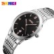 Жіночий годинник Skmei 9139BKGD-B Black-Gold B з мінеральним склом та сталевим браслетом