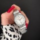 Жіночий годинник Skmei 9139WTGD-S White-Gold S з білим циферблатом та металевим браслетом