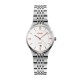 Жіночий годинник Skmei 9139WTGD-S White-Gold S з білим циферблатом та металевим браслетом