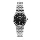 Жіночий класичний годинник Skmei 9139BKSI-S Black-Silver S зі сріблястим браслетом