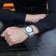 Мужские часы Skmei 9276SSISI Silver-Silver Steel Strap со стальным браслетом и минеральным стеклом