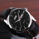 Чоловічий годинник Skmei 9073SIBK-B Silver-Black зі сріблястим корпусом та шкіряним ремінцем
