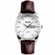 Жіночий класичний годинник Skmei 9073SIWT-S Silver-White зі шкіряним ремінцем та календарем