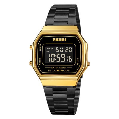 Skmei 1647GDBK Gold-Black STOPPED