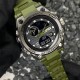 Мужские часы Skmei 2031AG Army Green спортивные тактические с комбинированным циферблатом