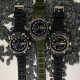 Мужские часы Skmei 2031AG Army Green спортивные тактические с комбинированным циферблатом