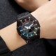 Спортивные часы Skmei 2100BKWT Black-White с комбинированным циферблатом и подсветкой
