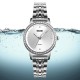 Женские часы Skmei 1311SI Silver с металлическим браслетом и минеральным стеклом