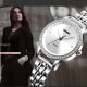 Женские часы Skmei 1311SI Silver с металлическим браслетом и минеральным стеклом