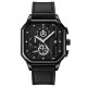 Мужские часы Skmei 1963BK Black с календарем и секундомером в черном корпусе