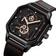 Мужские наручные часы Skmei 1963BKRG Black-Rose-Gold с календарем и секундомером