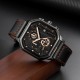 Мужские наручные часы Skmei 1963BKRG Black-Rose-Gold с календарем и секундомером