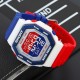 Чоловічий спортивний годинник Skmei 1988RDBU Red-Blue з електронним циферблатом та водозахистом 5 ATM