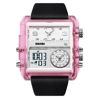 Skmei 2020PK Pink-Transparent STOPPED