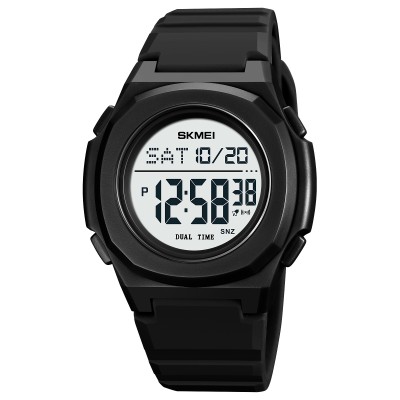 Skmei 2023BKWT Black-White STOPPED